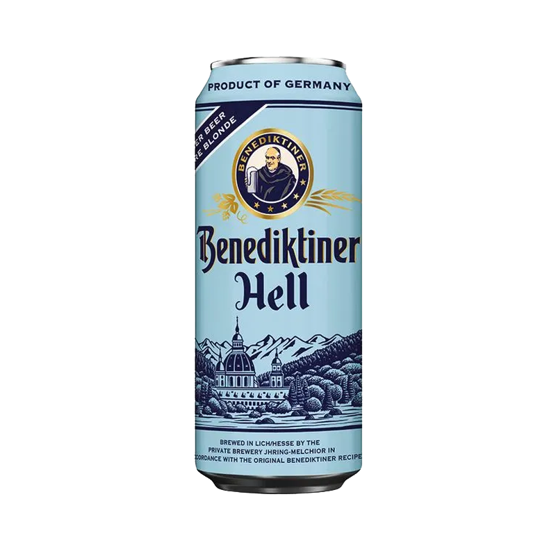 Benediktiner Hell 5.0% 500ml Can
