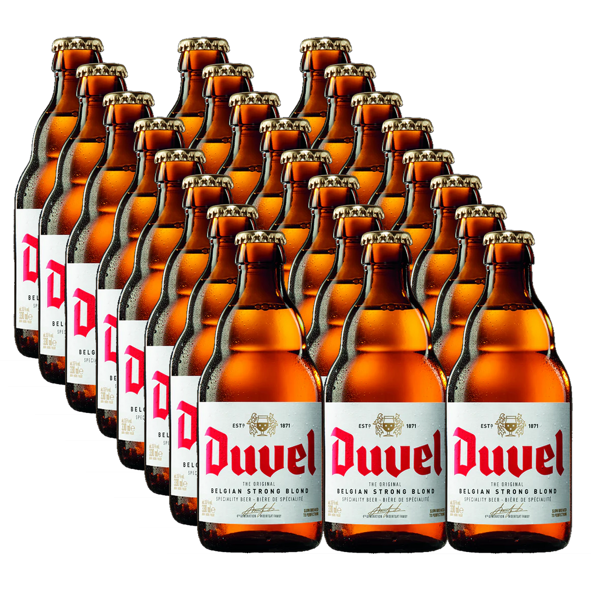 Duvel Belgian Ale 8.5% 330ml - 24 Pack