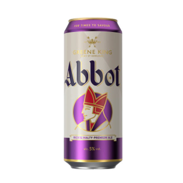 Greene King Abbot Ale 5.0% 500ml Can