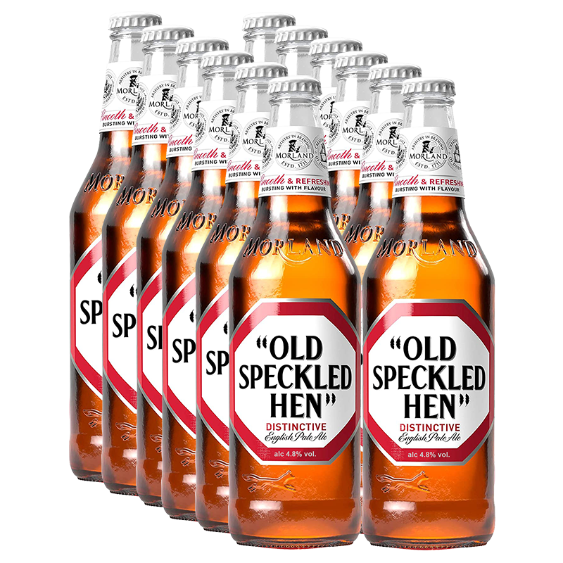 Greene King Old Speckled Hen 4.8% 500ml - 12x Single Bottles