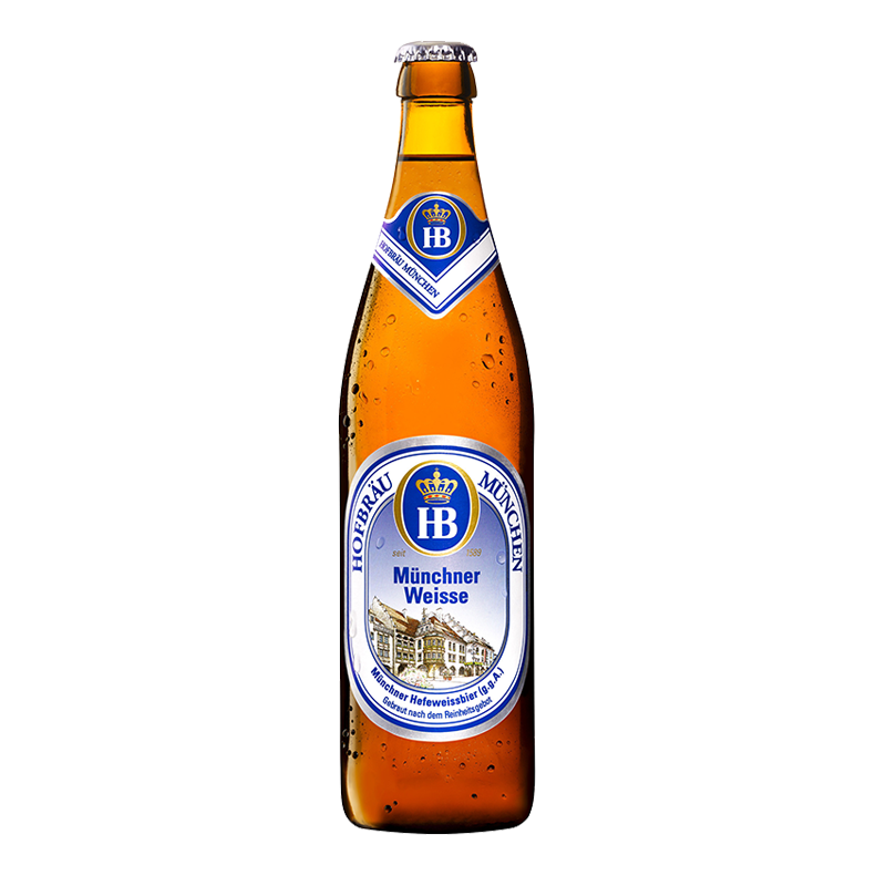 Hofbrau Hefe Weizen 5.1% 500ml (Wheat Beer)