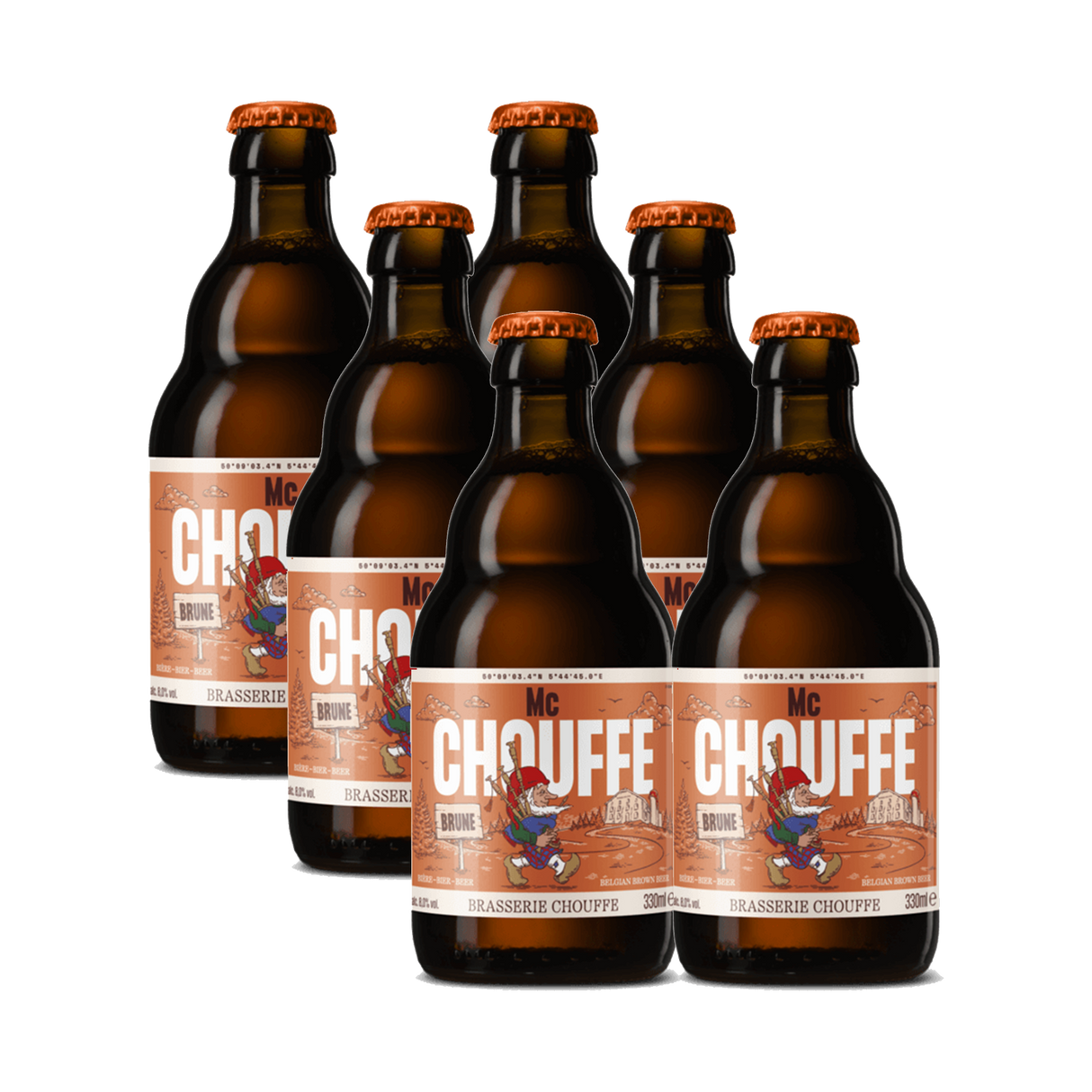 Mc Chouffe 8.0% 330ml - 6 Bottles Deal