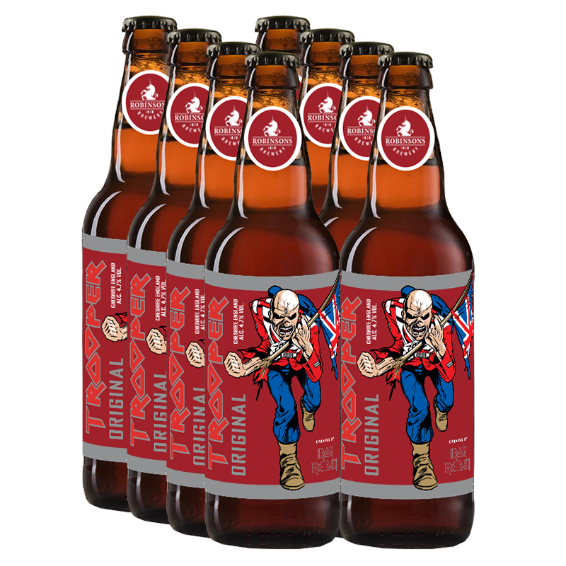 Robinsons Iron Maiden Trooper Original 4.7% 500ml - 8 Pack