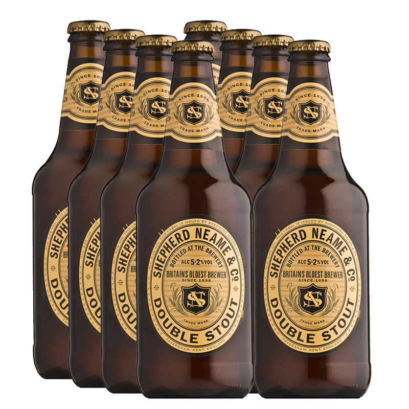 Shepherd Neame Double Stout 5.2% 500ml - 8 Pack
