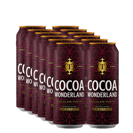 Thornbridge Cocoa Wonderland Chocolate Porter 6.8% 440ml Can - 12 Pack