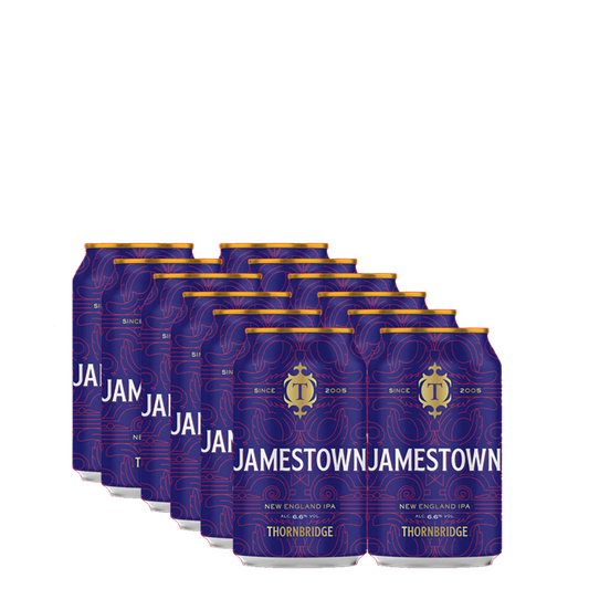 Thornbridge Jamestown New England IPA 5.9% 330ml Can - 12 Pack