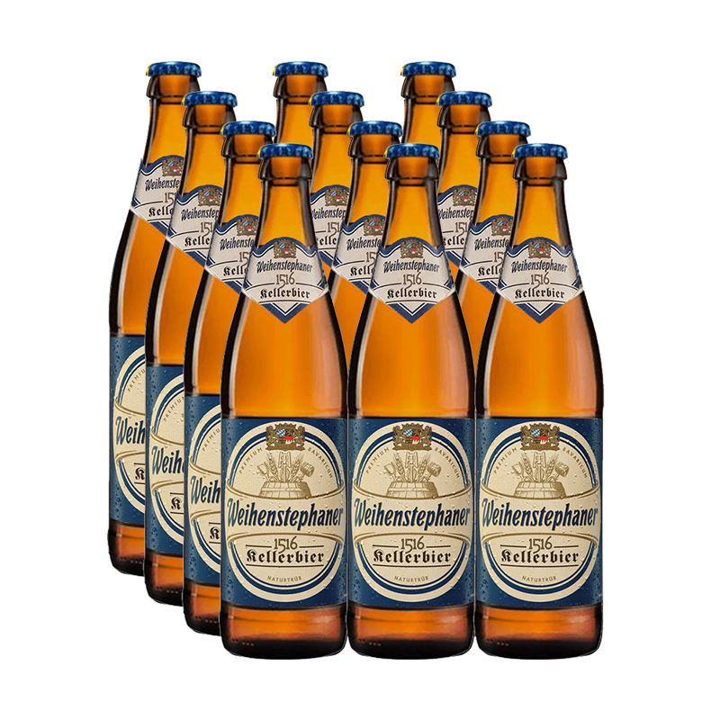 Weihenstephan 1516 Kellerbier 5.6% 500ml x 12 Pack