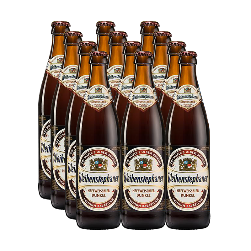 Weihenstephan Hefe Weiss Dunkel 5.3% 500ml x 12 Pack