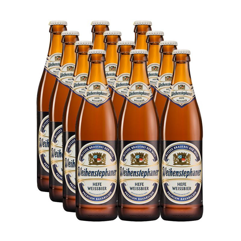 Weihenstephan Hefe Weissbier 5.4% 500ml x 12 Pack