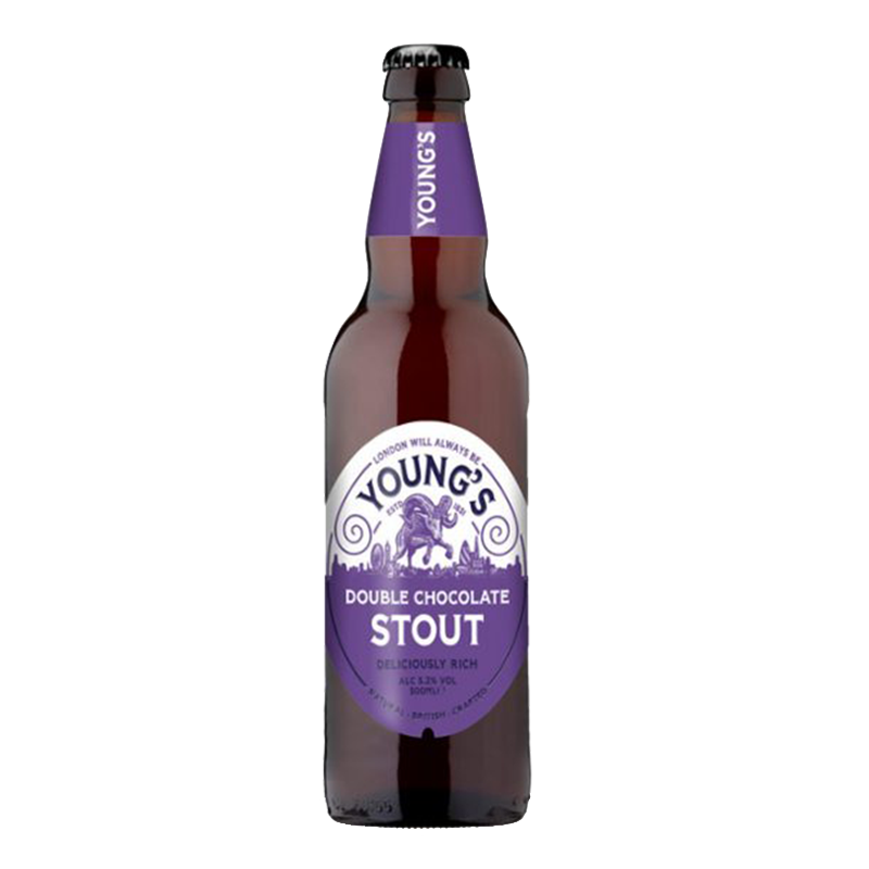 (BBE: 31/03/2024) Marstons Youngs Double Chocolate Stout 5.2% 500ml