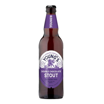 (BBE 31/03/2024) Marstons Youngs Double Chocolate Stout 5.2% 500ml - 8 Pack