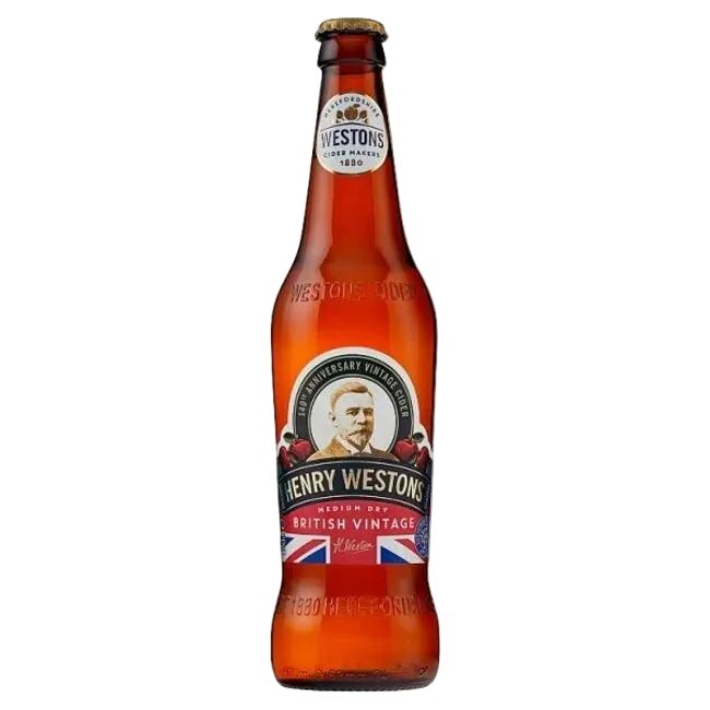 Henry Weston British Vintage Cider 7.3% 500ml