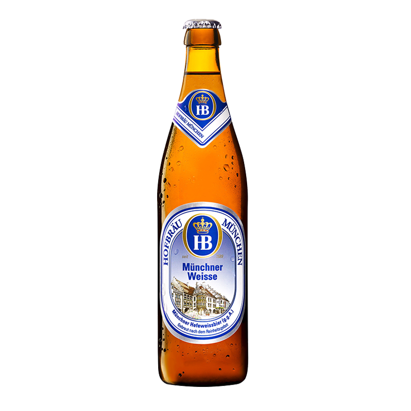 Hofbrau Münchner Weisse (Wheat Beer) 5.1% 500ml - 20 Pack