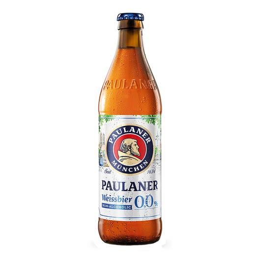 (BBE: 07/05/2024) Paulaner Weissbier Non-Alcoholic 0.0% (Wheat Beer) 500ml