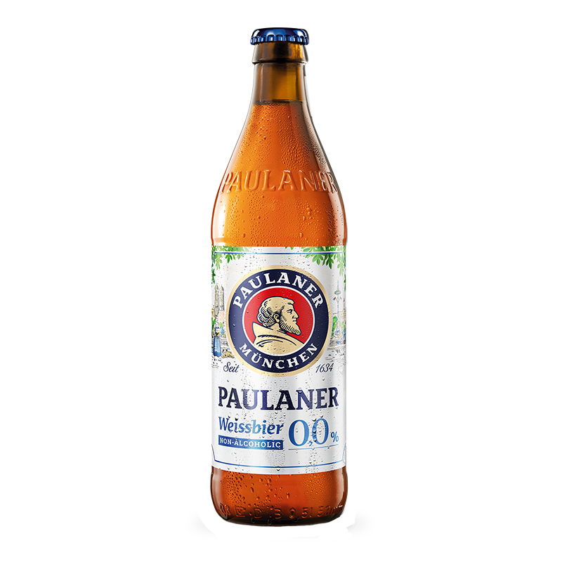 Paulaner Weissbier Non-Alcoholic 0.0% (Wheat Beer) 500ml