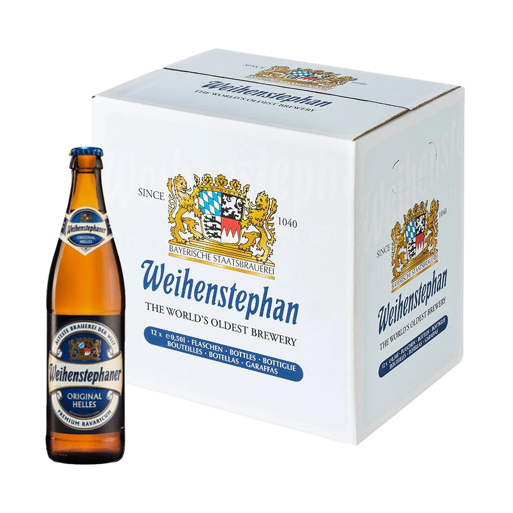 Weihenstephan Original Helles 5.1% 500ml - 12 Pack