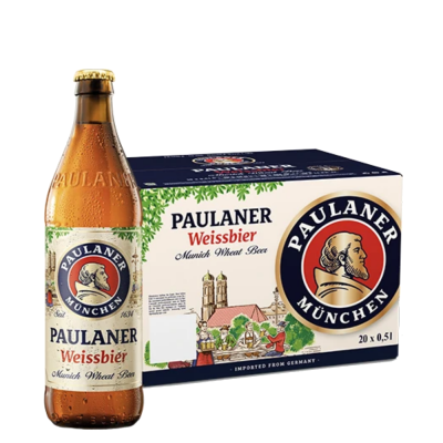 Paulaner Weissbier 5.5% 500ml - 20 Pack