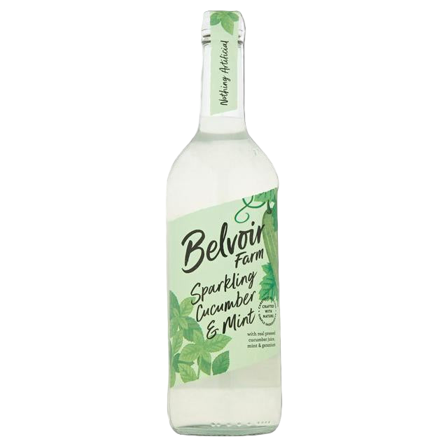 Belvoir Sparkling Cucumber & Mint (Zero Alcohol) 750ml