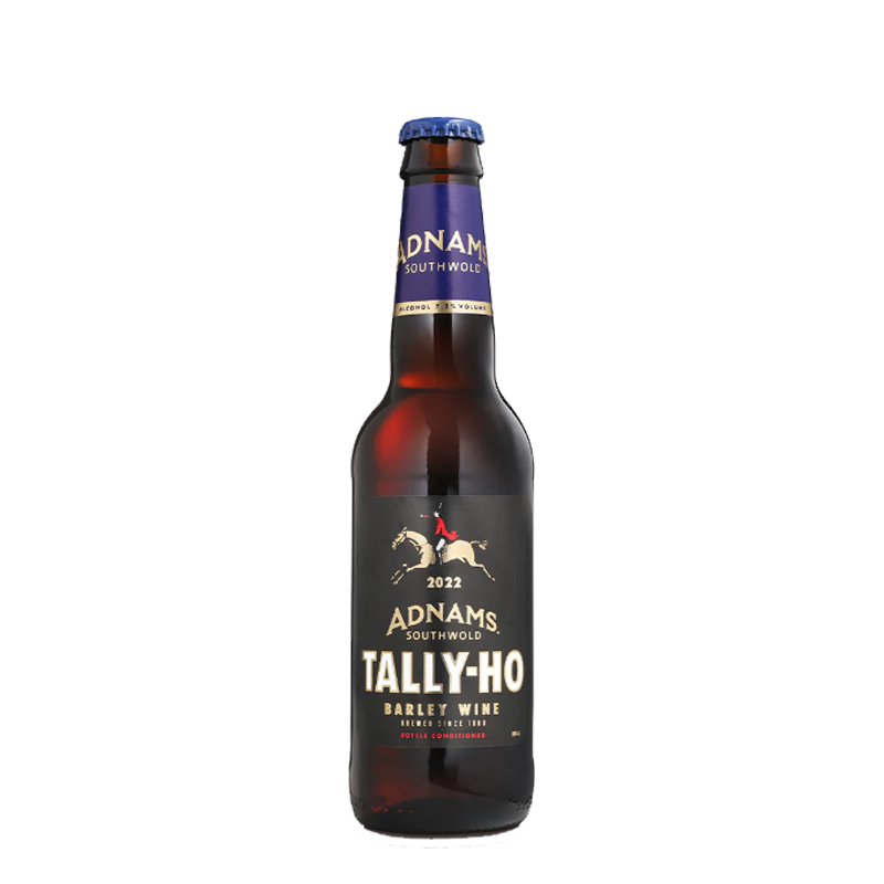 Adnams Tally Ho Barely Wine Dark Ale 7.2% 330ml - 12 Pack