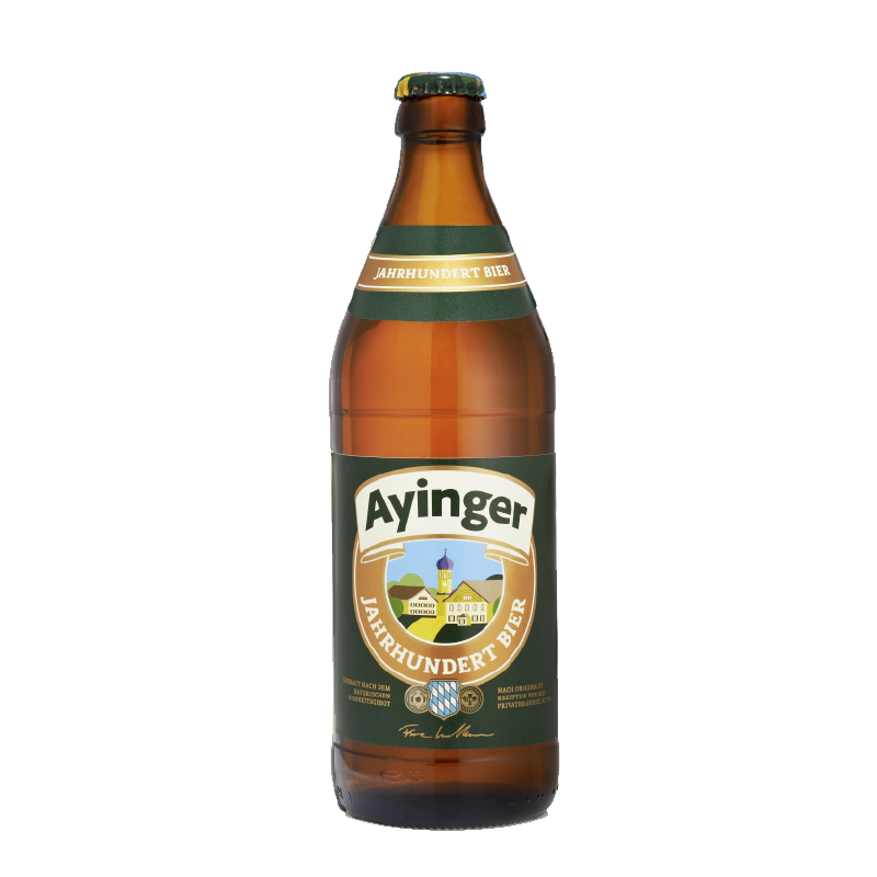 Ayinger Jahrhundertbier Export Lager 5.2% 500ml - 20 Pack