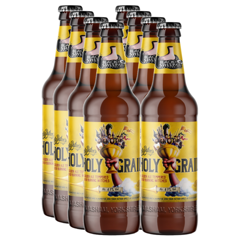 Black Sheep Monty Python Holy Grail 4.0% 500ml - 8 Pack