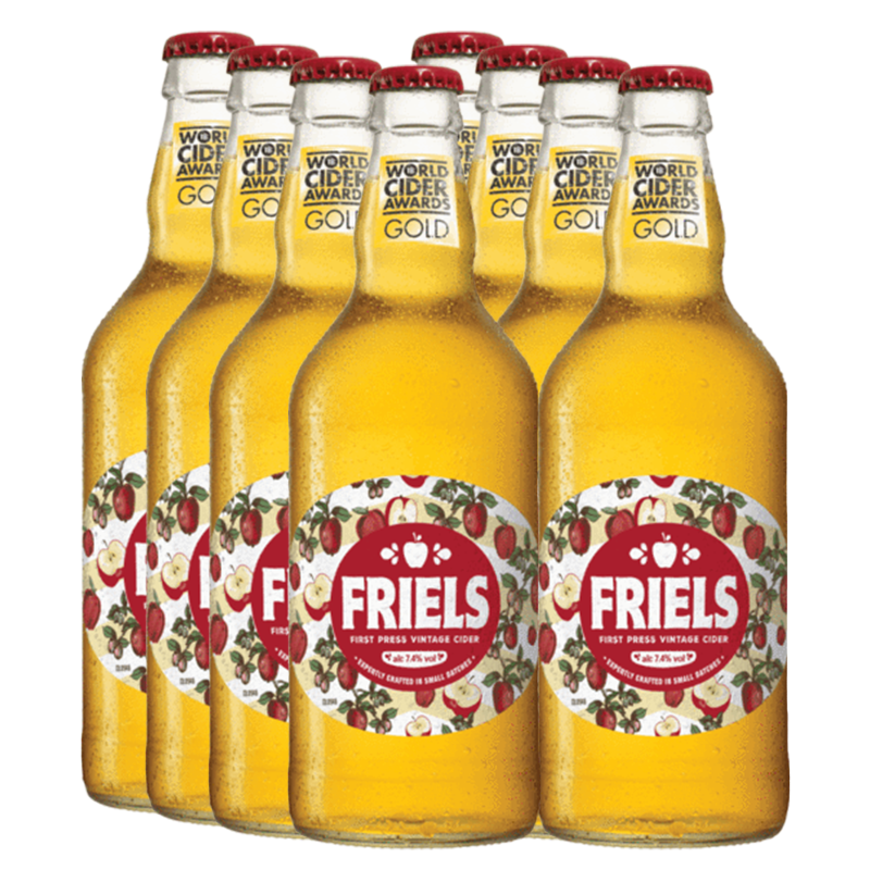 Friels Vintage Cider 7.4% 500ml - 8 Pack