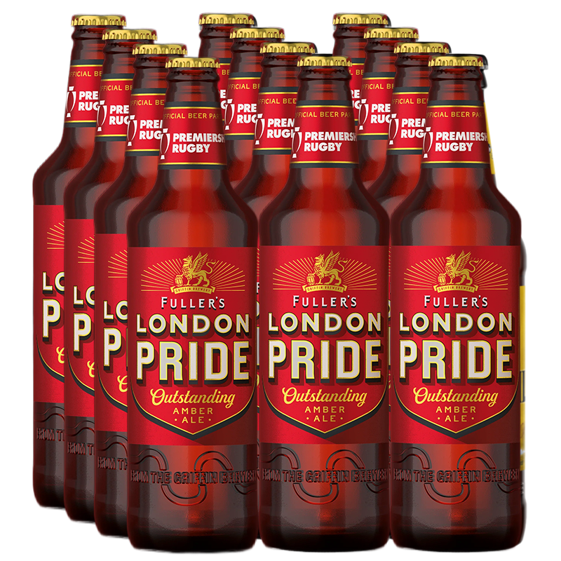 Fuller's London Pride Amber Ale 4.7% 500ml - 12 pack