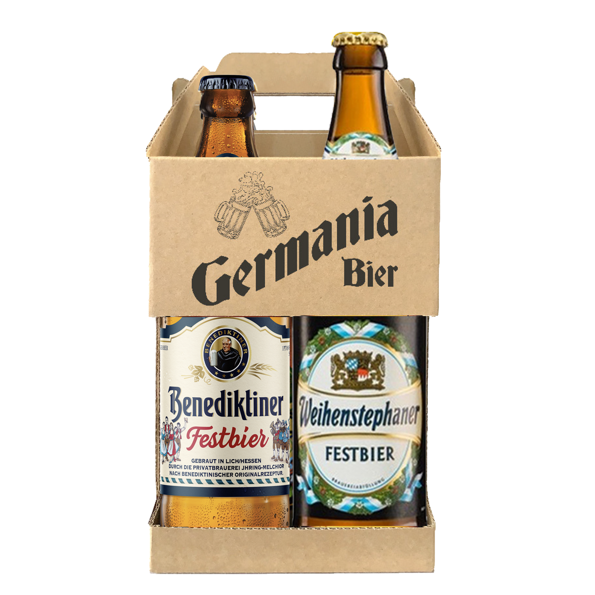 Germania Bier Oktoberfest Mixed Gift Pack - 4 x 500ml Beers