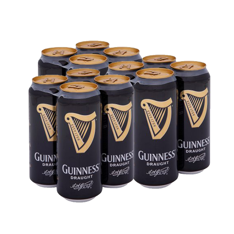 (BBE: 09/01/2025) Guinness Draught Stout Beer 440ml - 12 Pack