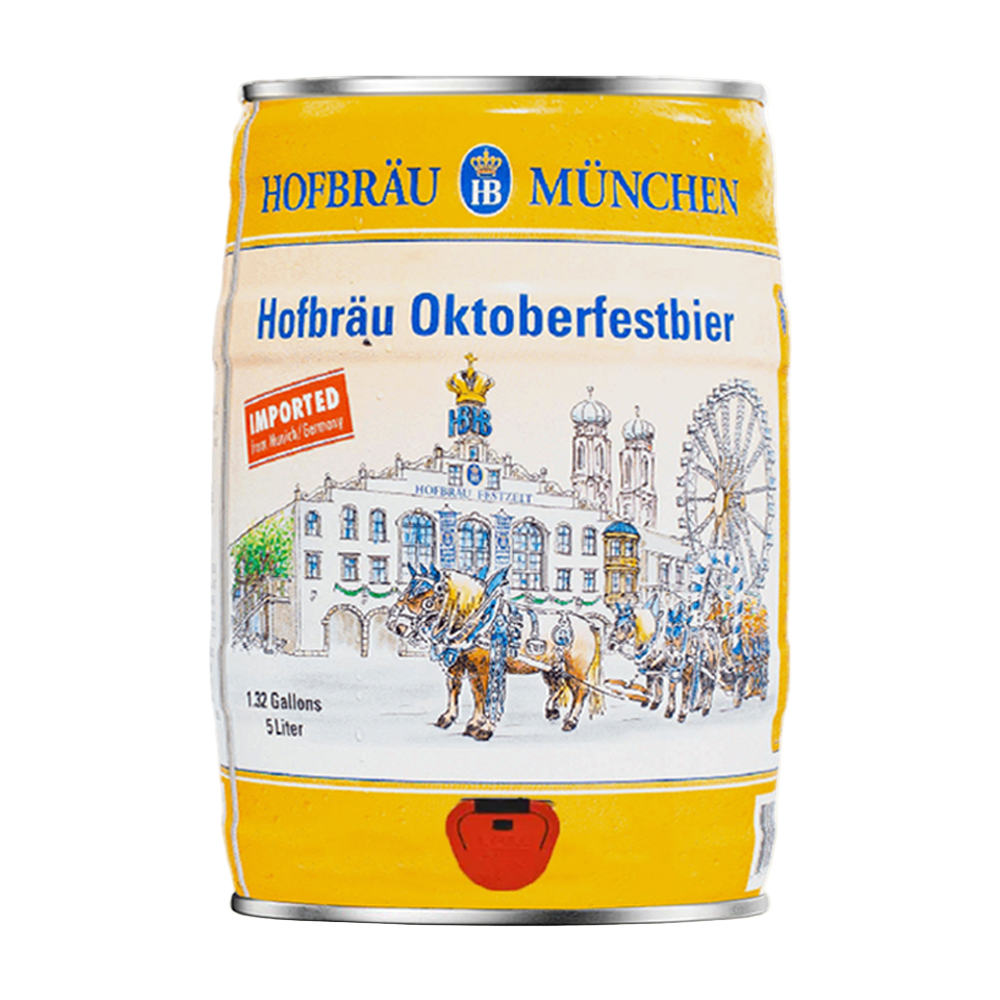Hofbrau Oktoberfest 6.3% Mini Keg 5 Litre