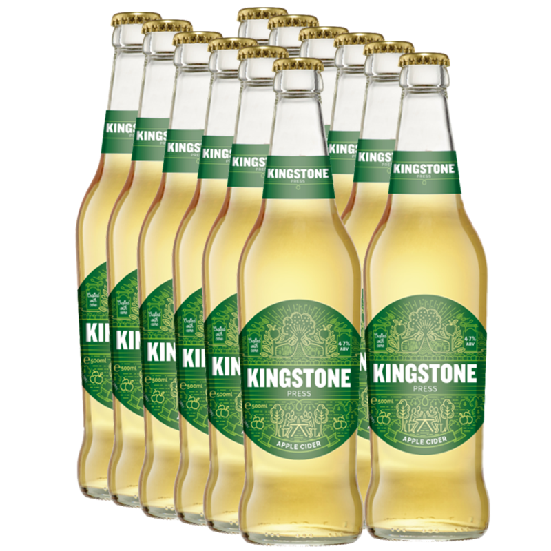 Kingstone Press Apple Cider 5.3% 500ml - 12 Pack