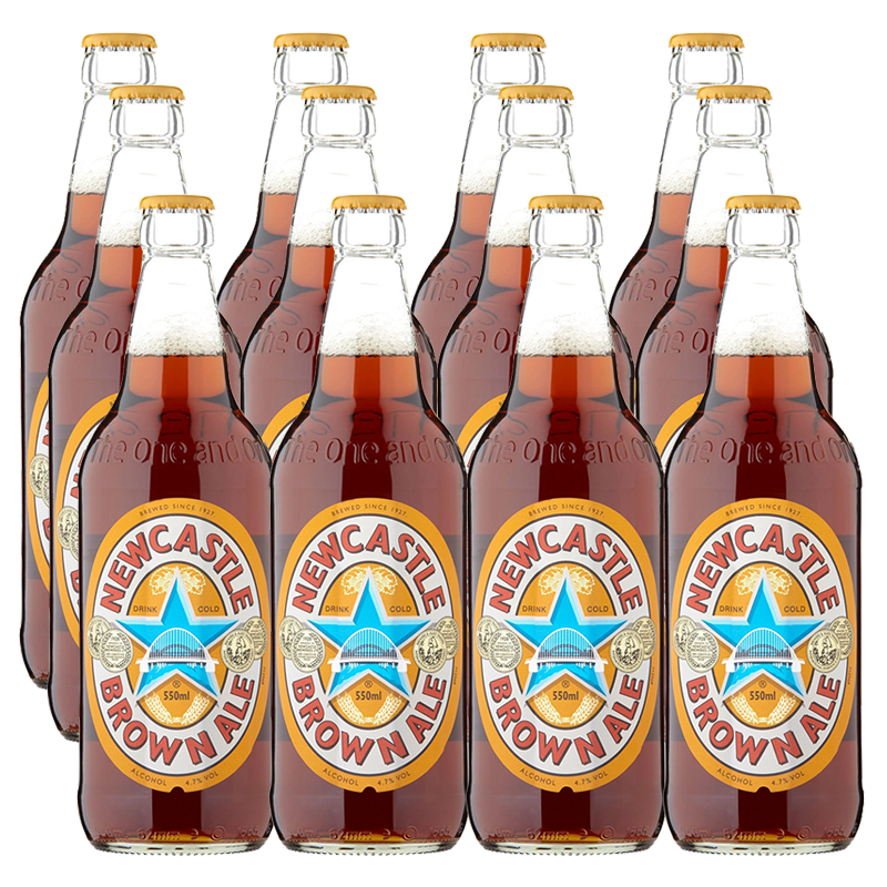 Newcastle Brown Ale 550ml - 12 Bottles