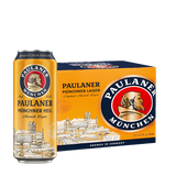Paulaner Münchner Hell Munich Lager 4.9% 500ml CAN - 24 Pack