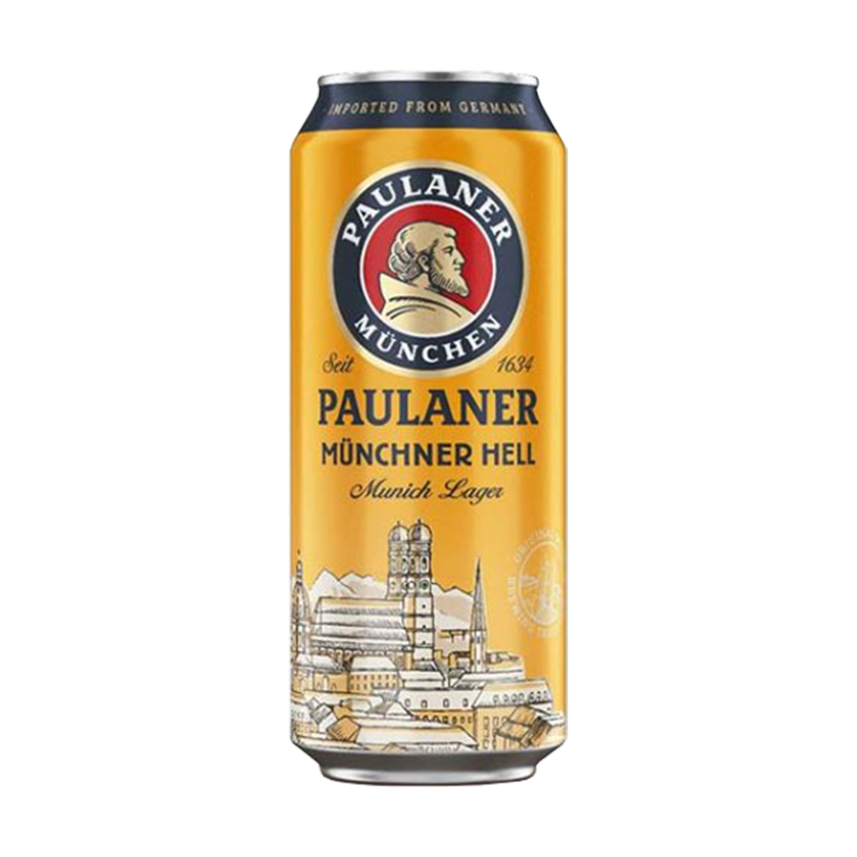 Paulaner Münchner Hell Munich Lager 4.9% 500ml CAN