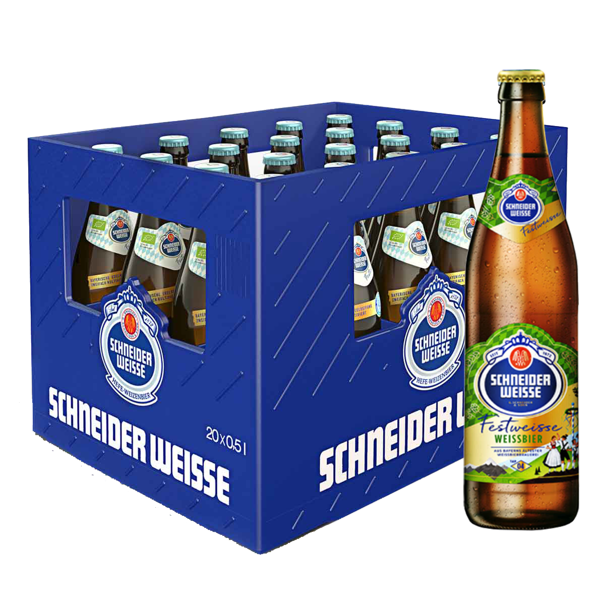 Schneider Weisse Tap 4 Festweisse Weissbier 6.2% 500ml - 20 Pack