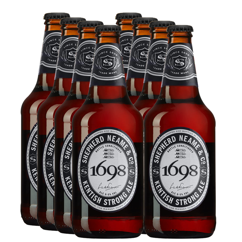 Shepherd Neame 1698 Kentish Strong Ale 6.5% 500ml - 8 Pack