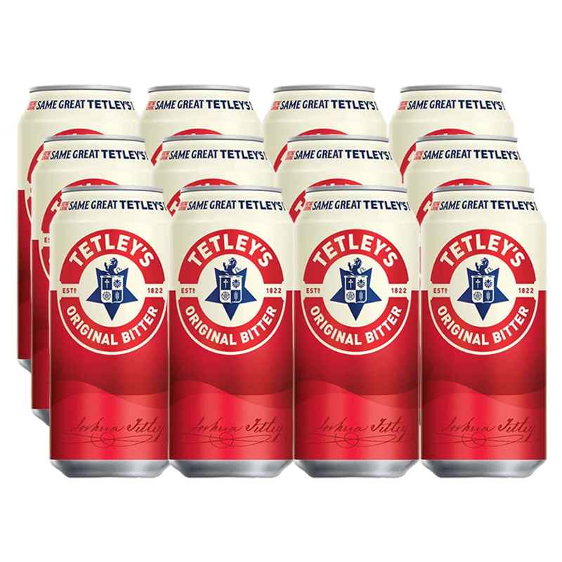 Tetley's Original Bitter Can 440ml - 12 Cans