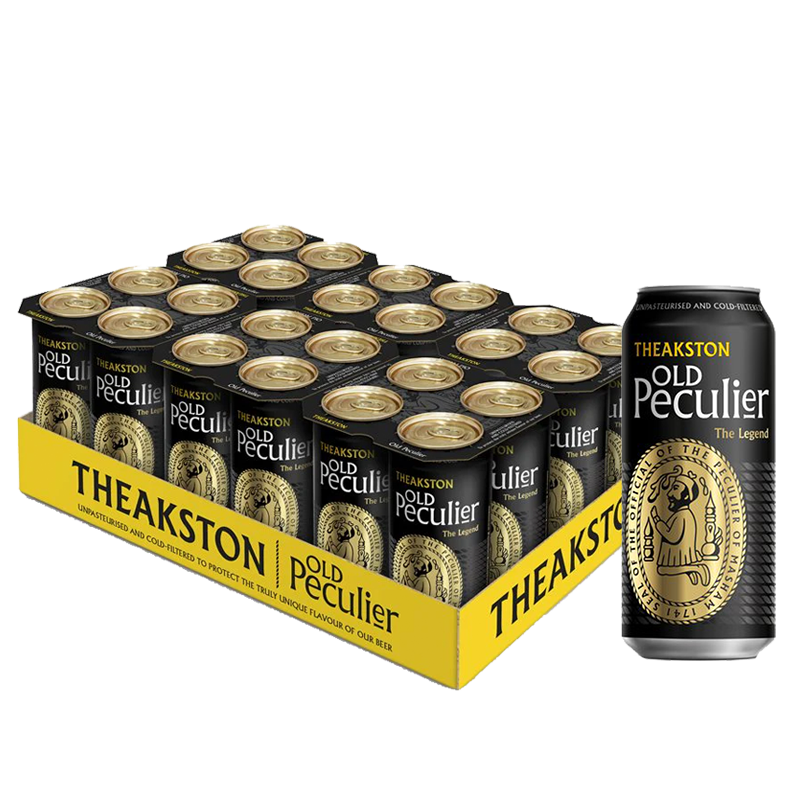 Theakston Old Peculier Ale 5.6% 440ml Can - 24 Pack