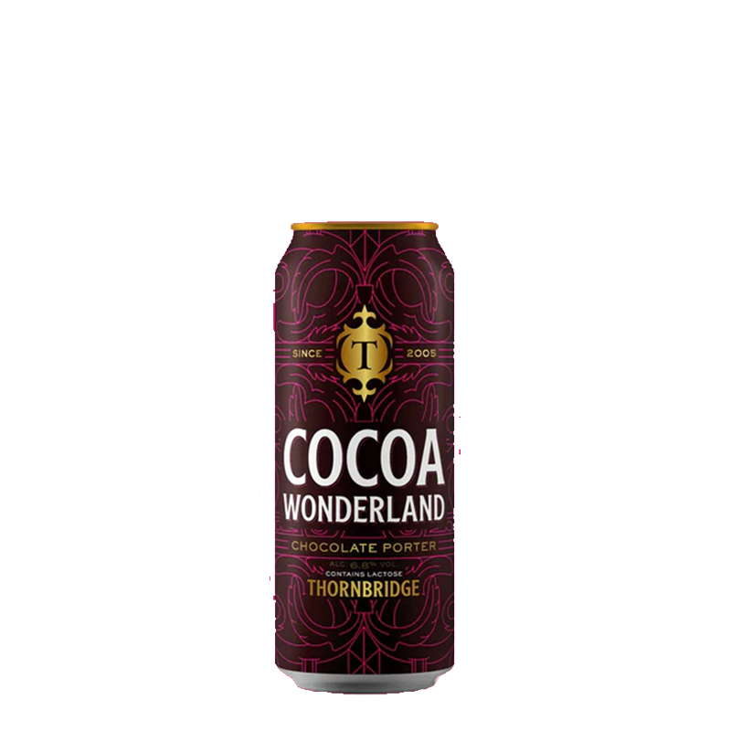 Thornbridge Cocoa Wonderland Chocolate Porter 6.8% 440ml Can