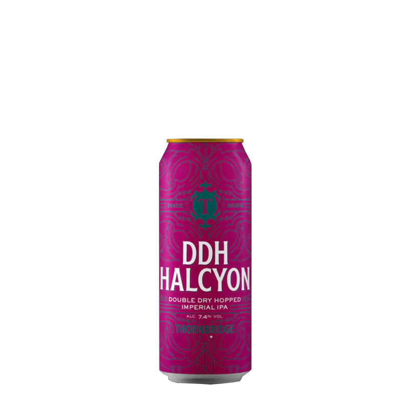 Thornbridge DDH Halcyon Imperial IPA 7.4% 440ml Can