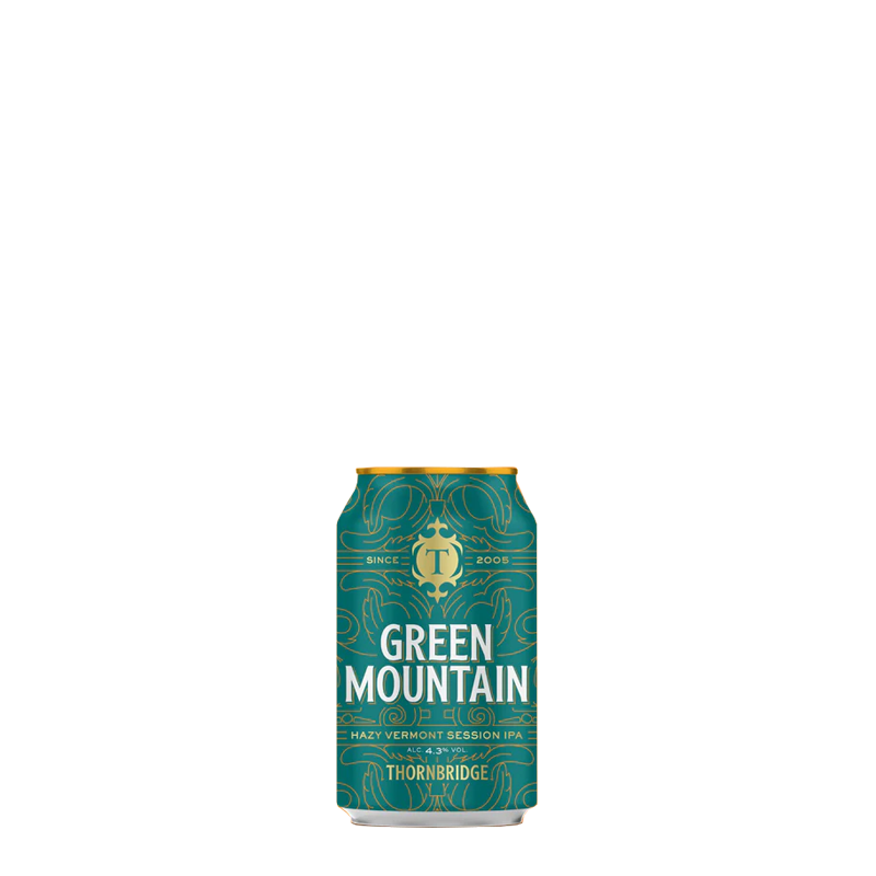 Thornbridge Green Mountain Hazy Session IPA 4.3% 330ml Can