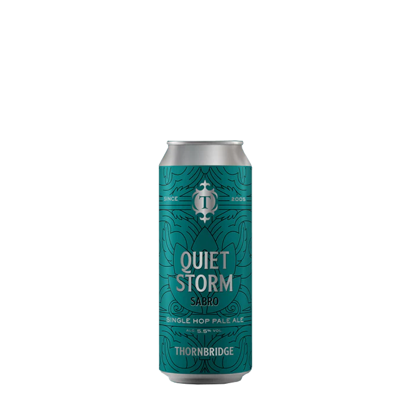 Thornbridge Quiet Storm Sabro Single Hop Pale Ale 5.5% 440ml Can