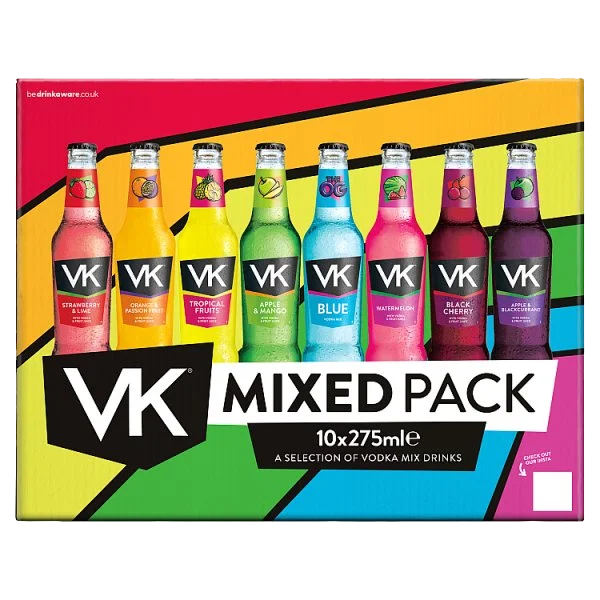 VK Mixed Pack 3.4% 275ml - 10 Pack