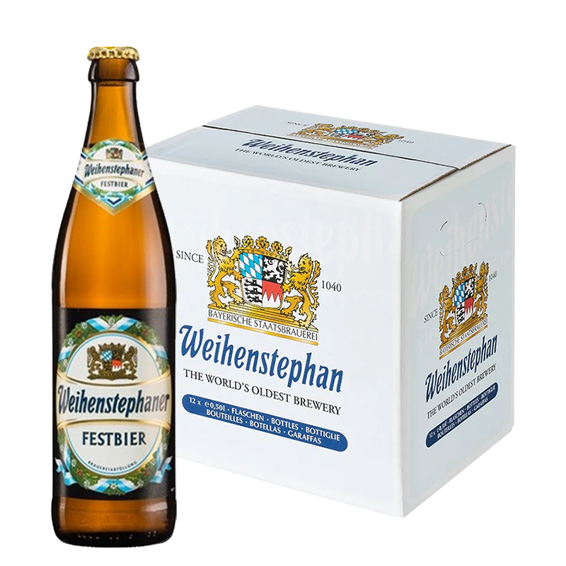 Weihenstephan Festbier (Oktoberfest) 5.8% 500ml - 12 Pack