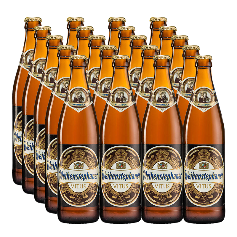 Weihenstephaner Weizenbock Vitus 7.7% 500ml - 20 Pack