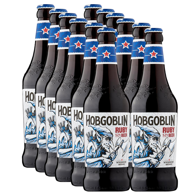 Wychwood Hobgoblin Ruby 5.2% 500ml - 12 Pack