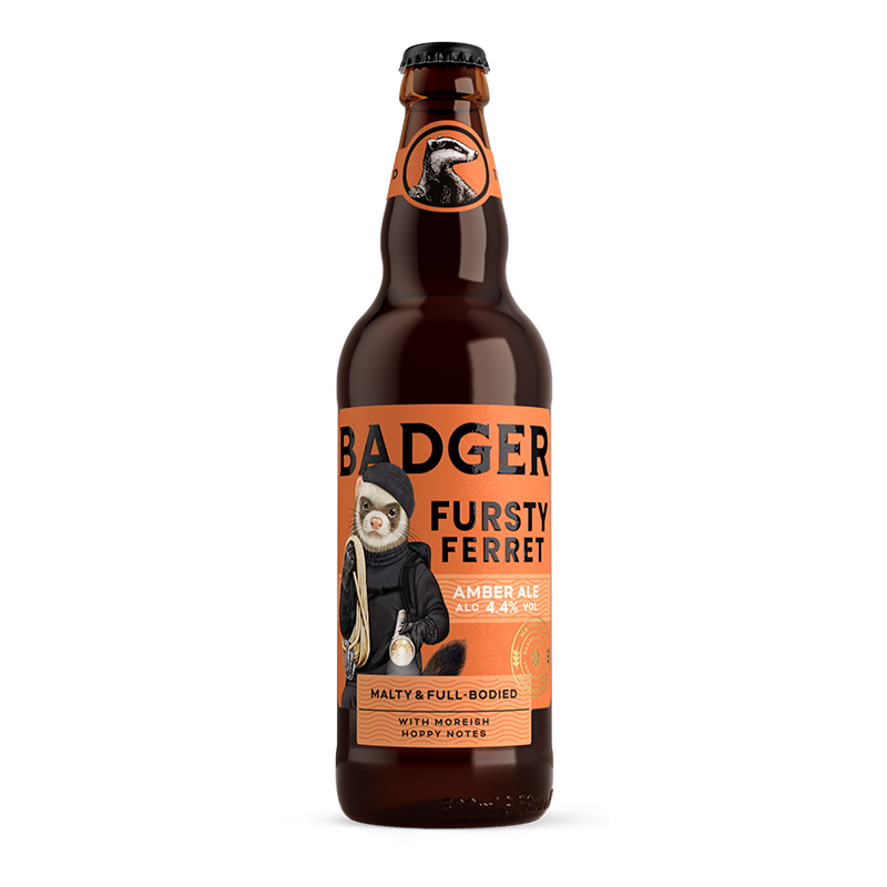 Badger Fursty Ferret Amber Ale 4.4% 500ml