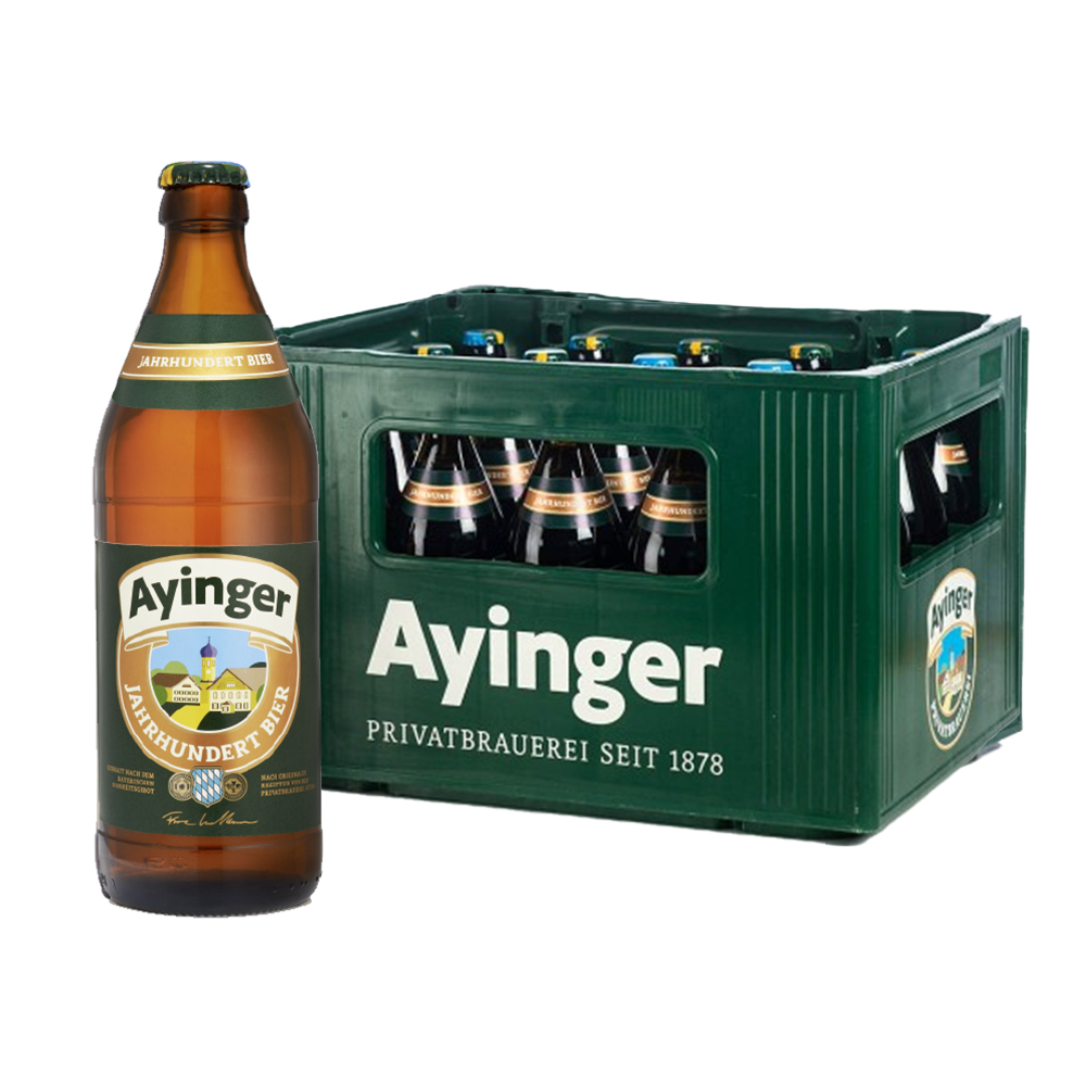 Ayinger Jahrhundertbier Export Lager 5.2% 500ml - 20 Pack