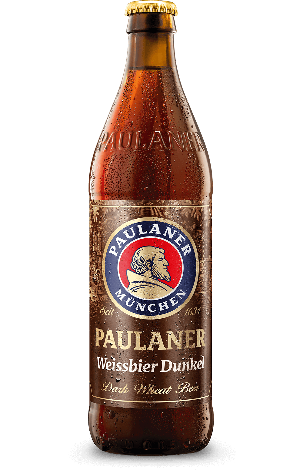 Paulaner Hefeweiss Dunkel 5.3% 500ml - 20 Pack