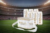 Bitburger Football Edition Cooler Bag & Bitburger Pilsner 500ml x 6 Cans